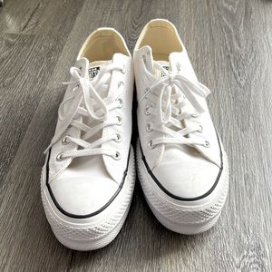 Converse Chuck Taylor All Star Lift Platform/White